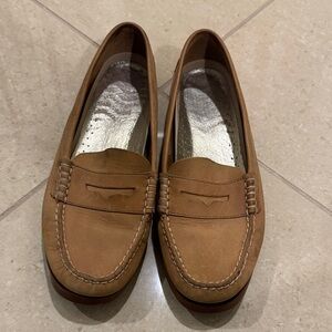 Sperry Tan Leather Loafers